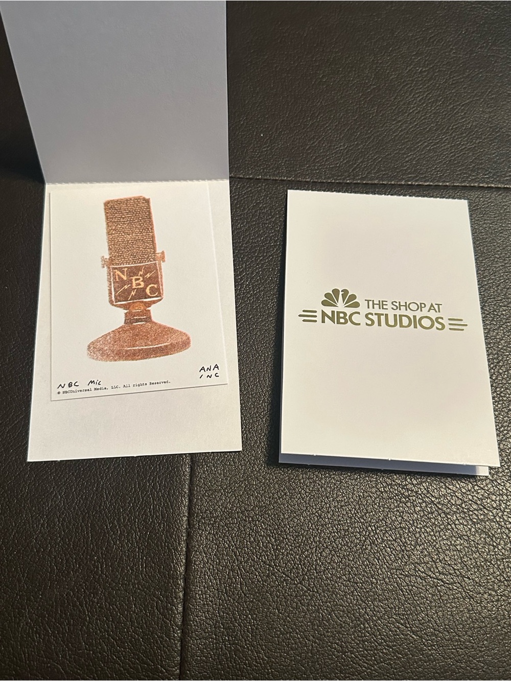 NBC Mic Mini Print